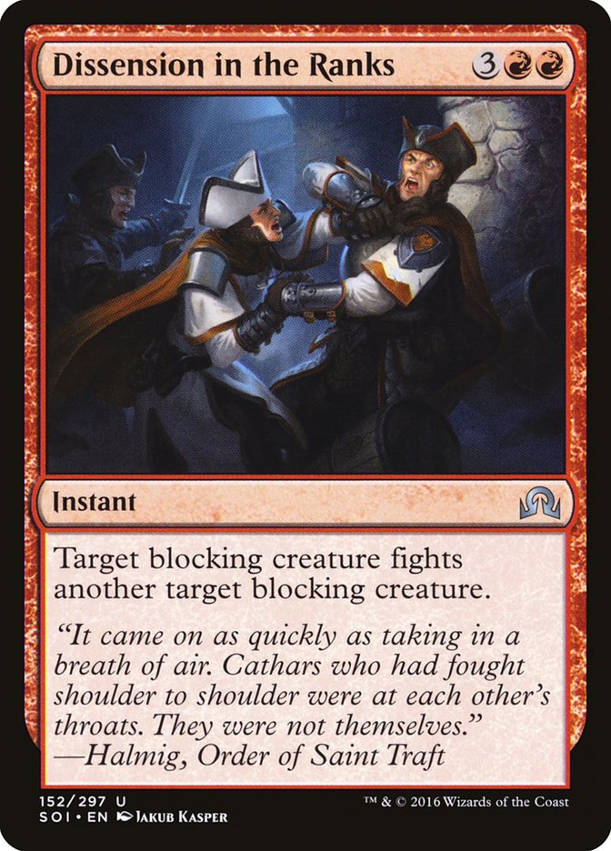 Dissension in the Ranks [Shadows over Innistrad] | Gate City Games LLC
