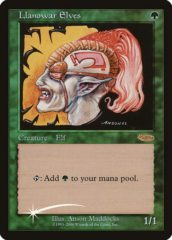 Llanowar Elves [Friday Night Magic 2000] | Gate City Games LLC