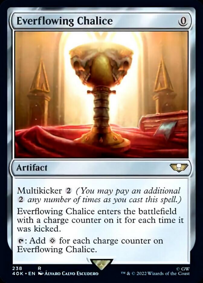 Everflowing Chalice (Surge Foil) [Warhammer 40,000] | Gate City Games LLC
