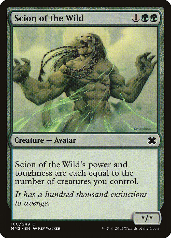 Scion of the Wild [Modern Masters 2015] | Gate City Games LLC