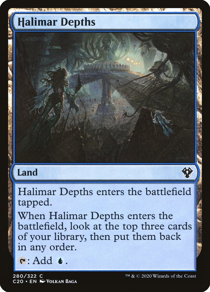 Halimar Depths [Commander 2020] | Gate City Games LLC
