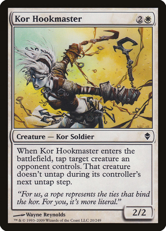 Kor Hookmaster [Zendikar] | Gate City Games LLC