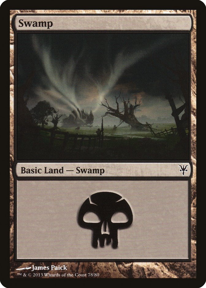 Swamp (78) [Duel Decks: Sorin vs. Tibalt] | Gate City Games LLC