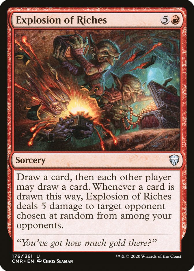 Explosion of Riches [Commander Legends] | Gate City Games LLC