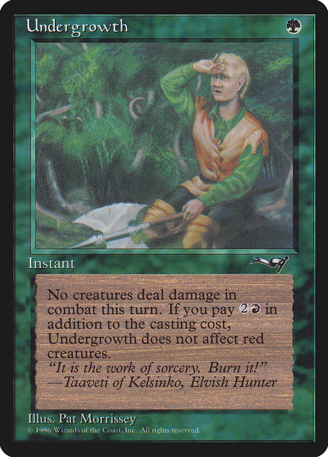 Undergrowth (Wiping Brow) [Alliances] | Gate City Games LLC