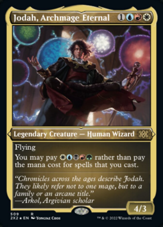 Jodah, Archmage Eternal (Foil Etched) [Double Masters 2022] | Gate City Games LLC