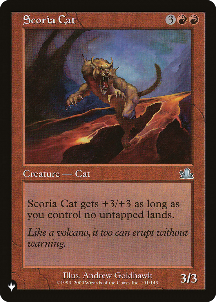 Scoria Cat [The List] | Gate City Games LLC
