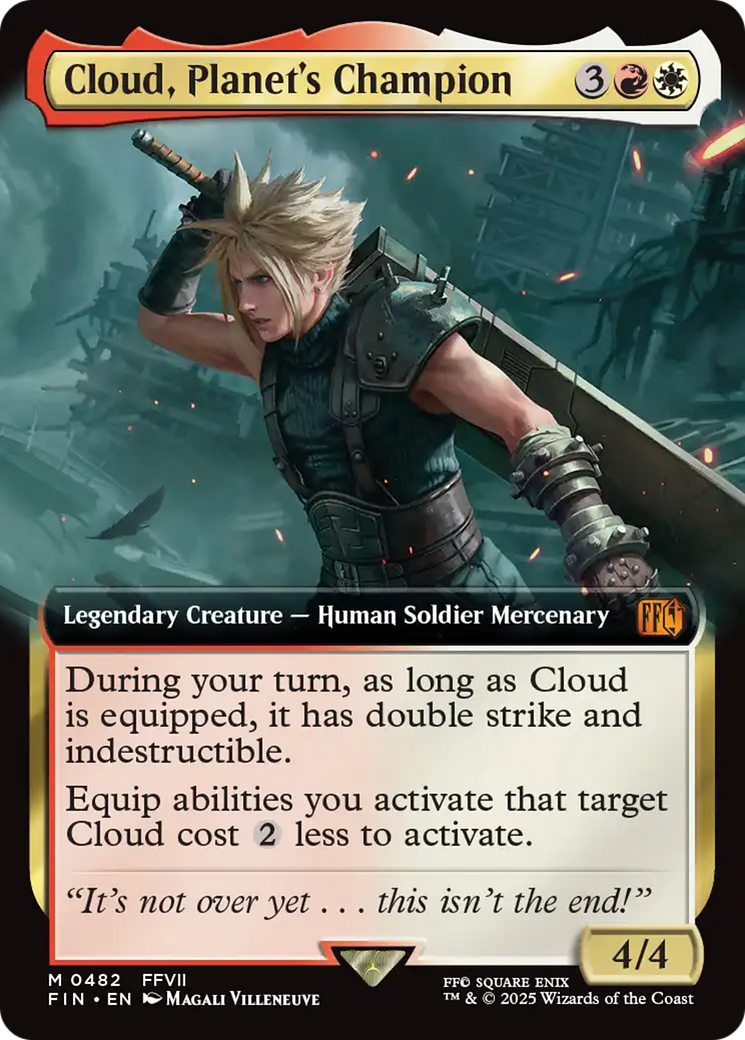 Cloud, Planet's Champion (Extended Art) [FINAL FANTASY] | Gate City Games LLC