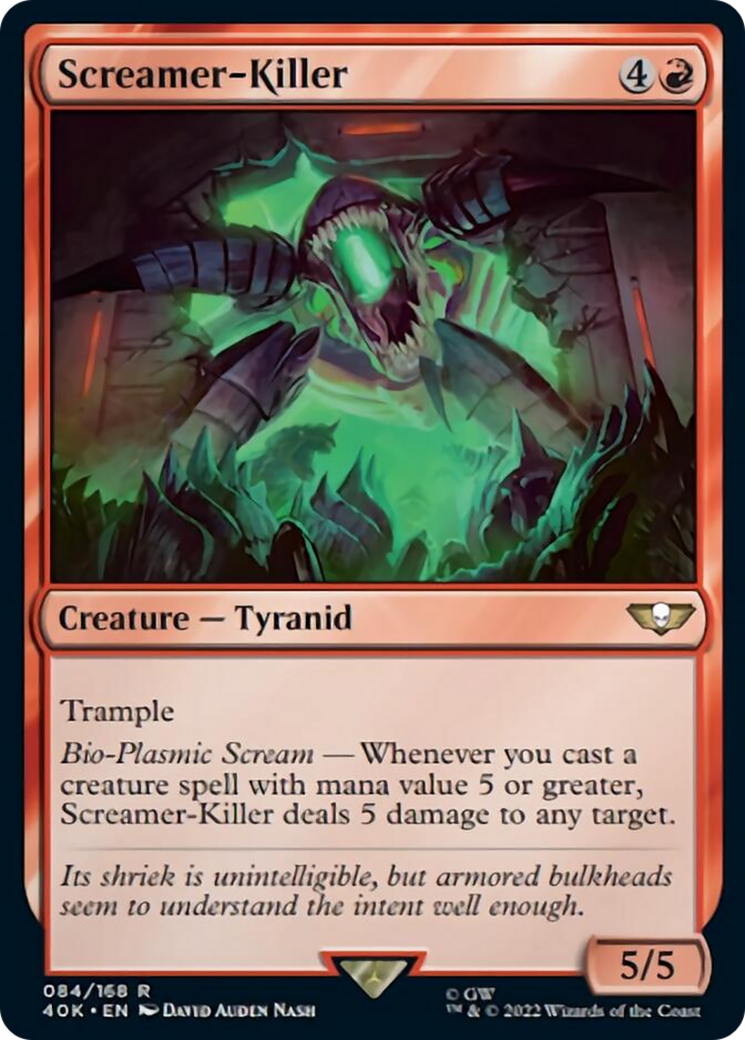 Screamer-Killer (Surge Foil) [Warhammer 40,000] | Gate City Games LLC