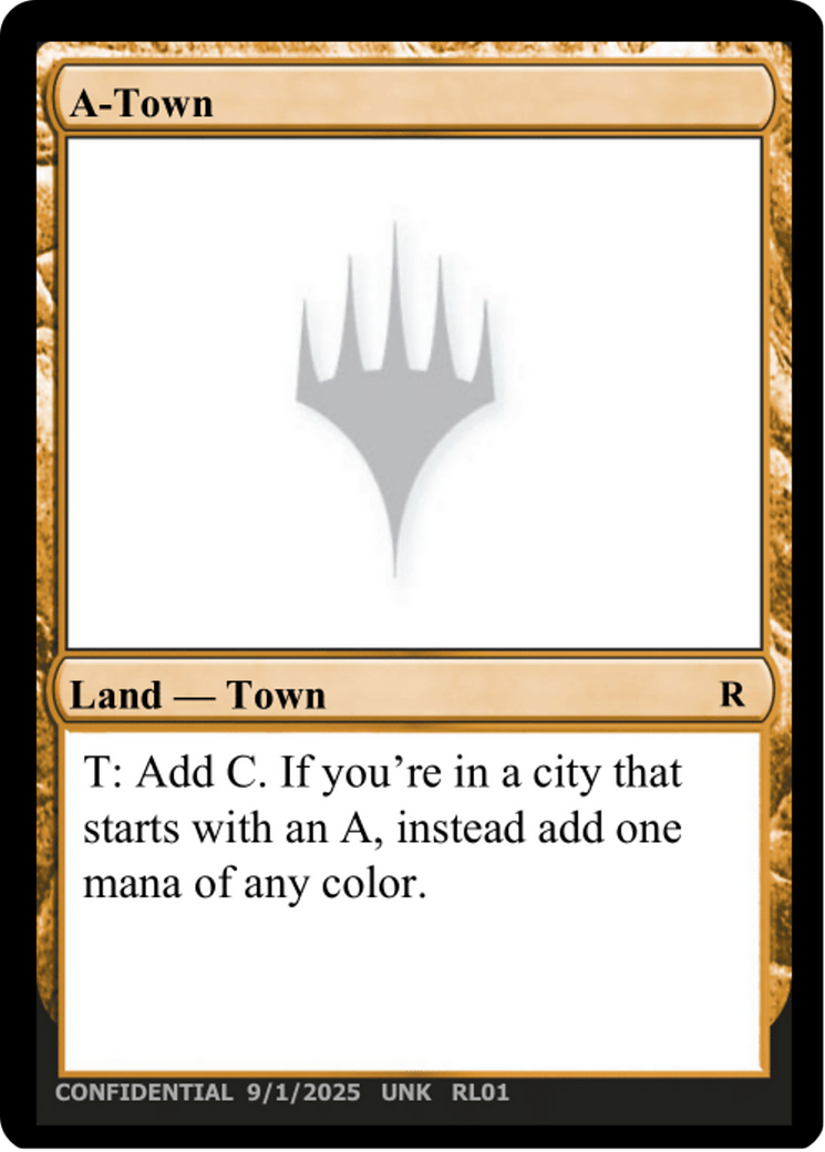 A-Town [Unknown Event] | Gate City Games LLC