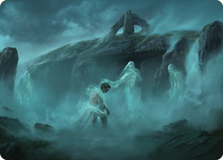 Fog on the Barrow-Downs Art Card [The Lord of the Rings: Tales of Middle-earth Art Series] | Gate City Games LLC