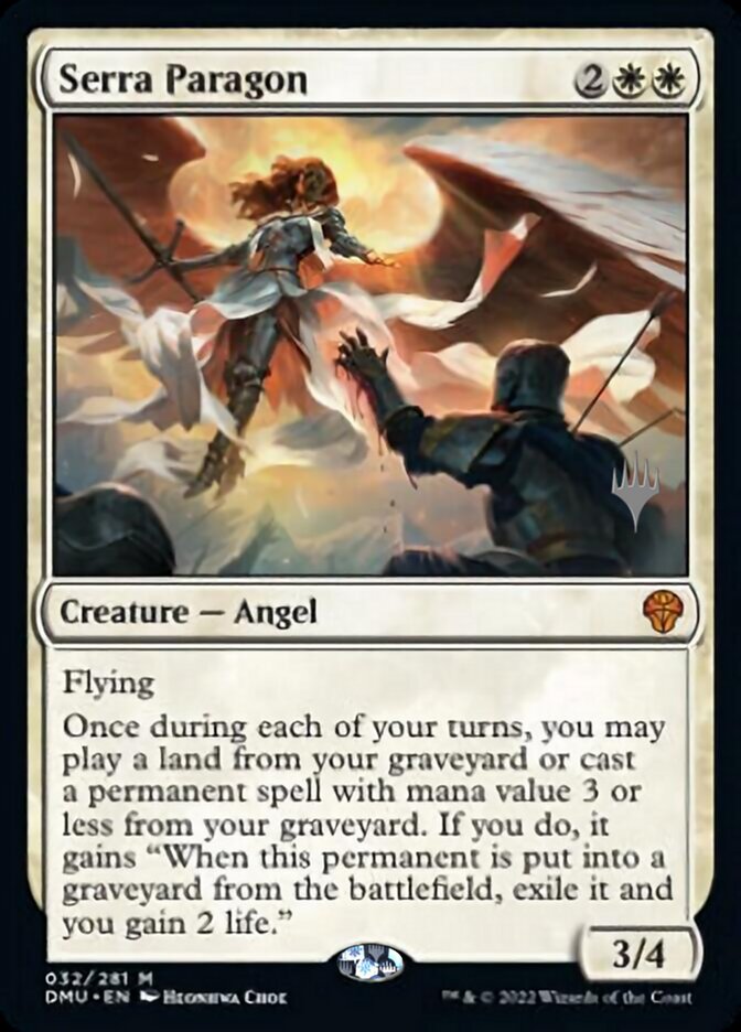 Serra Paragon (Promo Pack) [Dominaria United Promos] | Gate City Games LLC