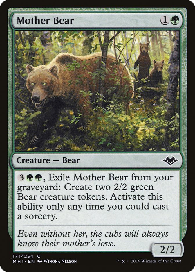 Mother Bear [Modern Horizons] | Gate City Games LLC