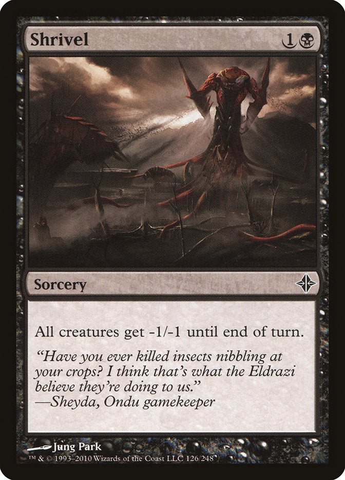 Shrivel [Rise of the Eldrazi] | Gate City Games LLC