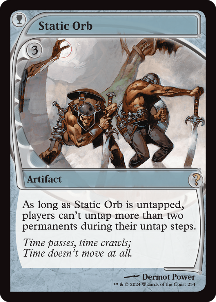 Static Orb (Future Sight) [Mystery Booster 2] | Gate City Games LLC