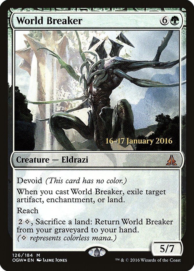 World Breaker [Oath of the Gatewatch Prerelease Promos] | Gate City Games LLC