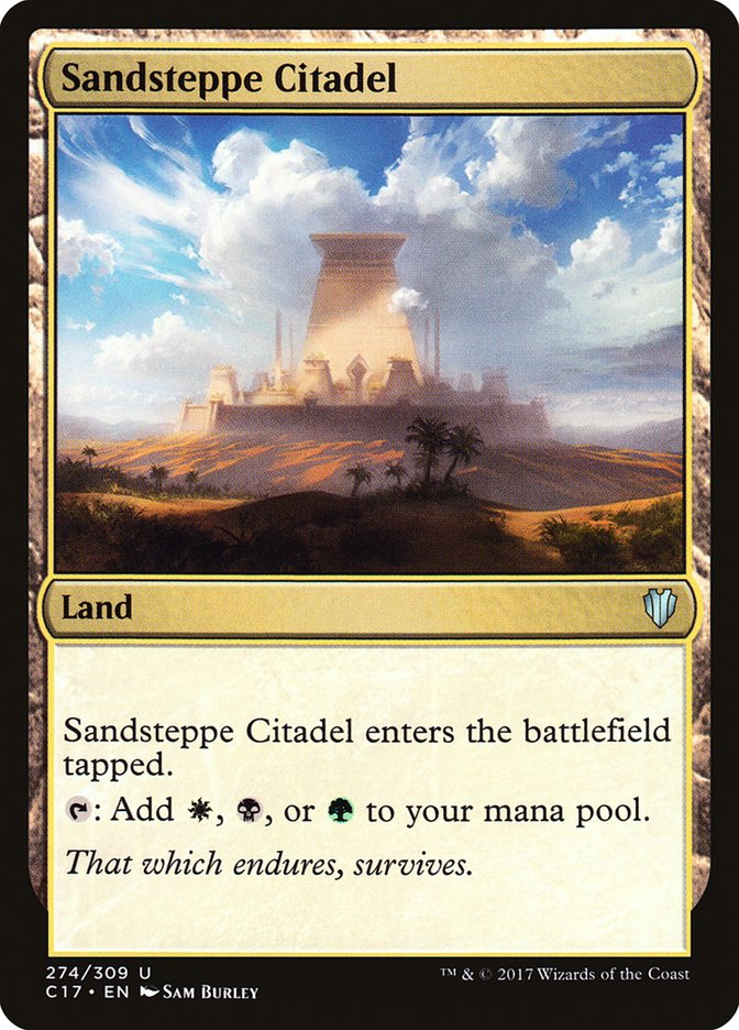 Sandsteppe Citadel [Commander 2017] | Gate City Games LLC