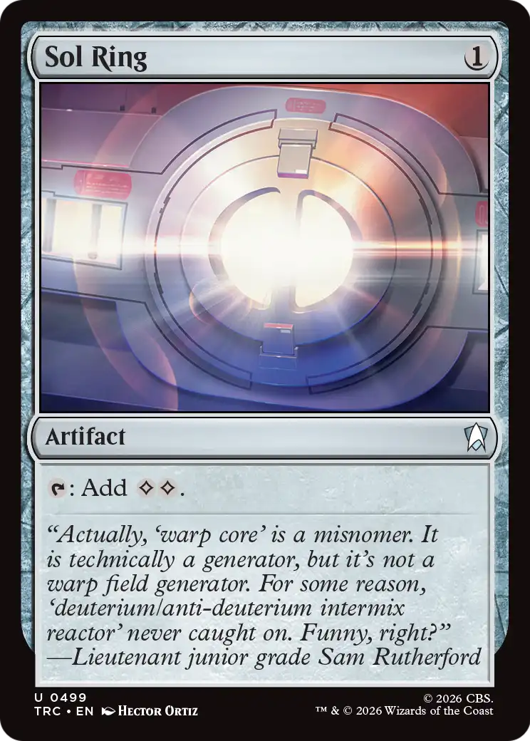 Sol Ring [Star Trek Commander] | Gate City Games LLC