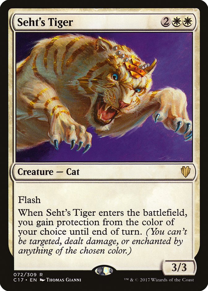 Seht's Tiger [Commander 2017] | Gate City Games LLC