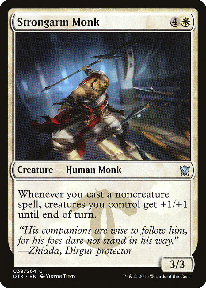 Strongarm Monk [Dragons of Tarkir] | Gate City Games LLC