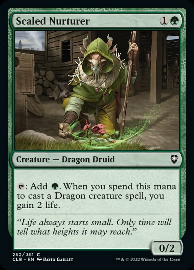 Scaled Nurturer [Commander Legends: Battle for Baldur's Gate] | Gate City Games LLC
