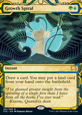 Growth Spiral (Foil Etched) [Strixhaven: Mystical Archive] | Gate City Games LLC