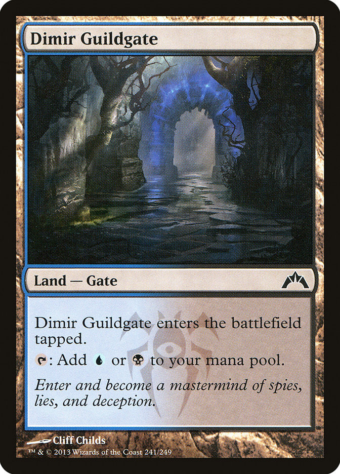 Dimir Guildgate [Gatecrash] | Gate City Games LLC
