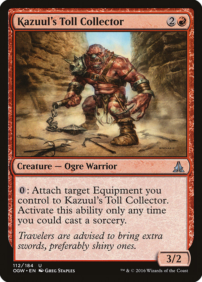 Kazuul's Toll Collector [Oath of the Gatewatch] | Gate City Games LLC