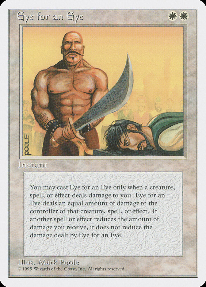 Eye for an Eye [Fourth Edition] | Gate City Games LLC