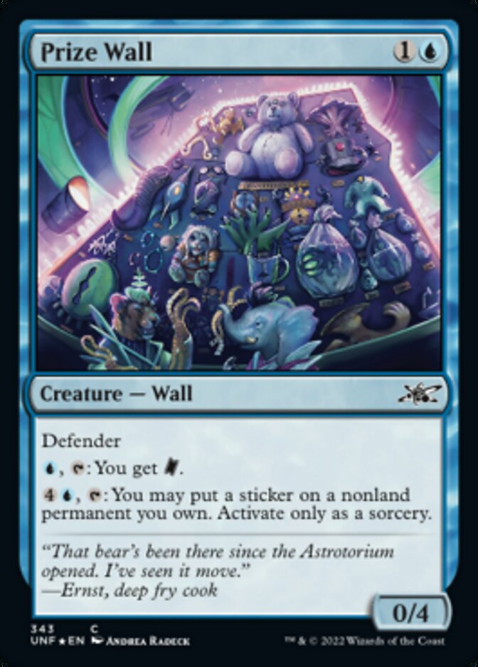 Prize Wall (Galaxy Foil) [Unfinity] | Gate City Games LLC