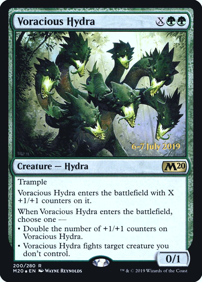 Voracious Hydra [Core Set 2020 Prerelease Promos] | Gate City Games LLC