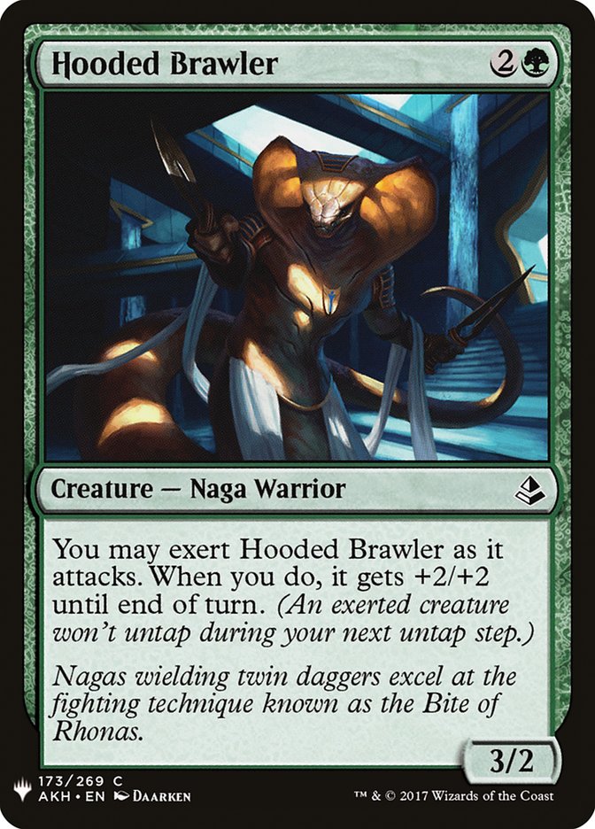 Hooded Brawler [Mystery Booster] | Gate City Games LLC