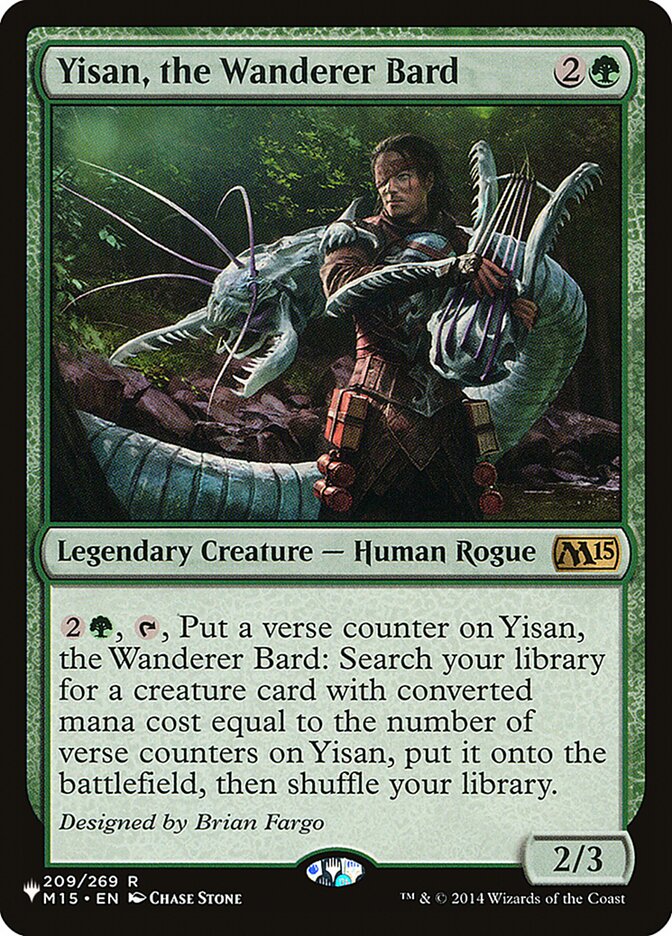 Yisan, the Wanderer Bard [The List] | Gate City Games LLC