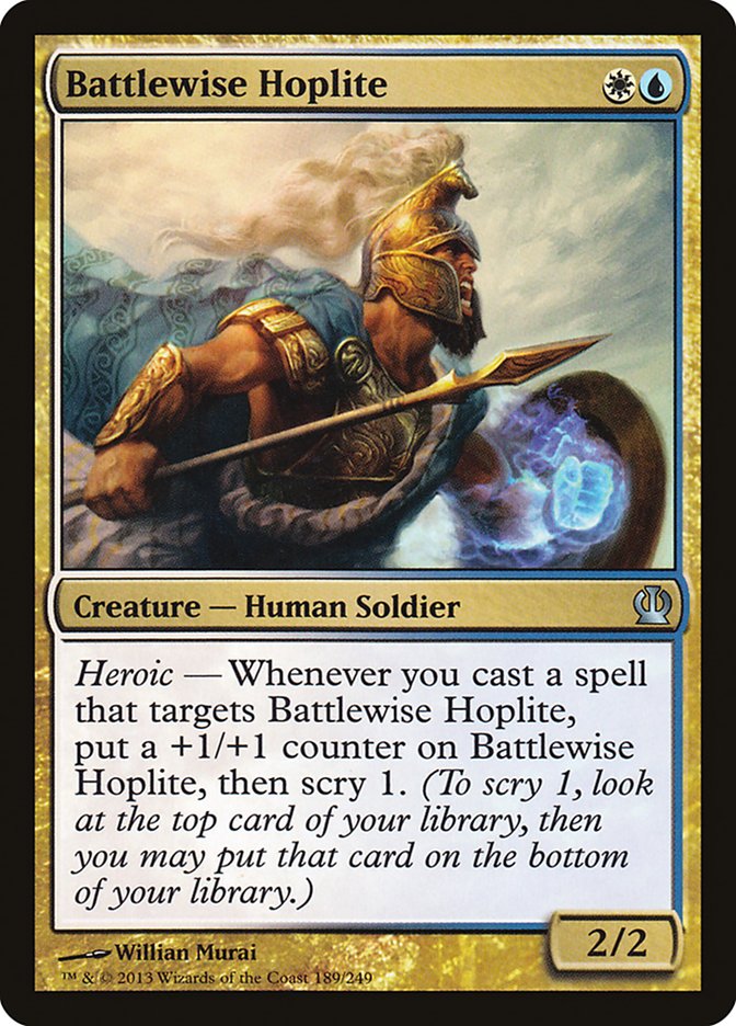 Battlewise Hoplite [Theros] | Gate City Games LLC