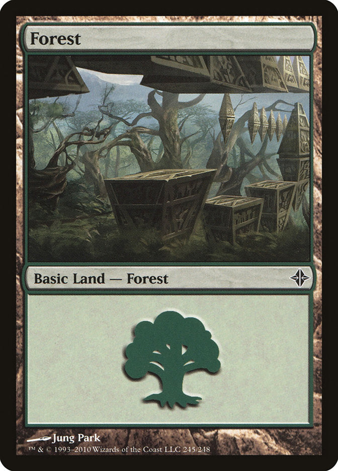 Forest (245) [Rise of the Eldrazi] | Gate City Games LLC