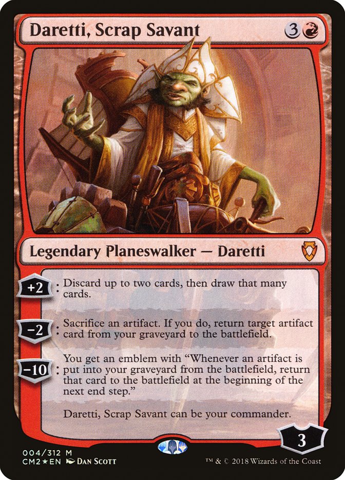 Daretti, Scrap Savant [Commander Anthology Volume II] | Gate City Games LLC