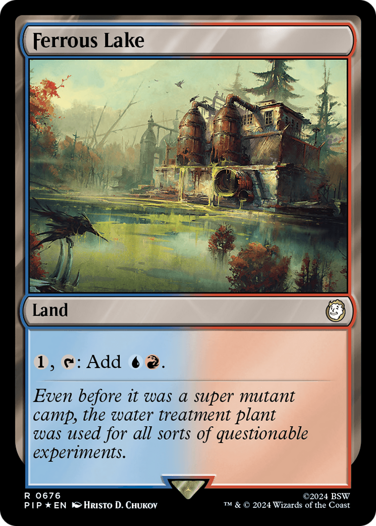 Ferrous Lake (Surge Foil) [Fallout] | Gate City Games LLC