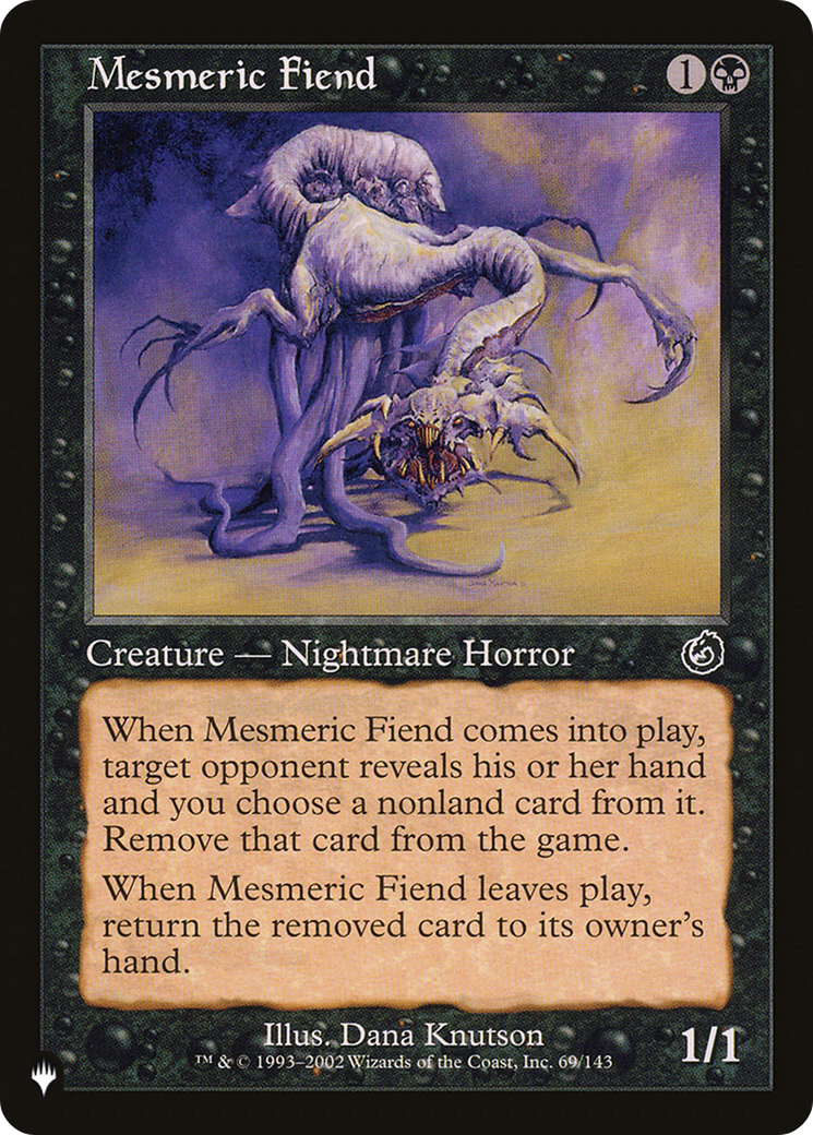 Mesmeric Fiend [The List] | Gate City Games LLC