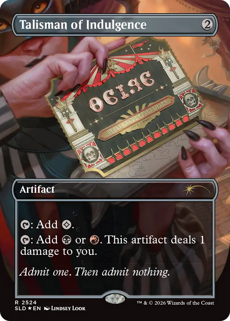 Talisman of Indulgence [Secret Lair Drop Series] | Gate City Games LLC