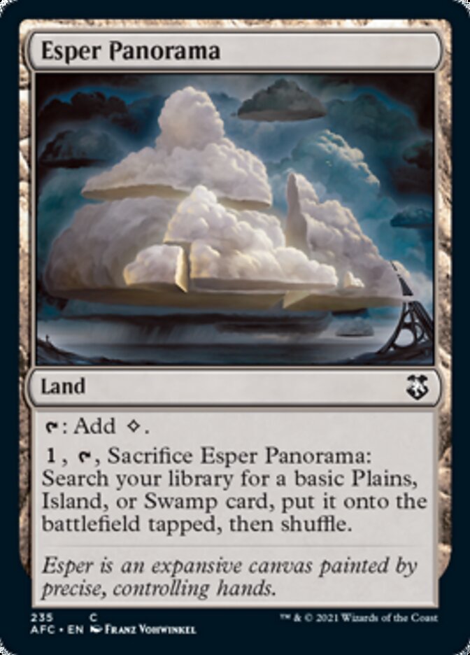 Esper Panorama [Dungeons & Dragons: Adventures in the Forgotten Realms Commander] | Gate City Games LLC