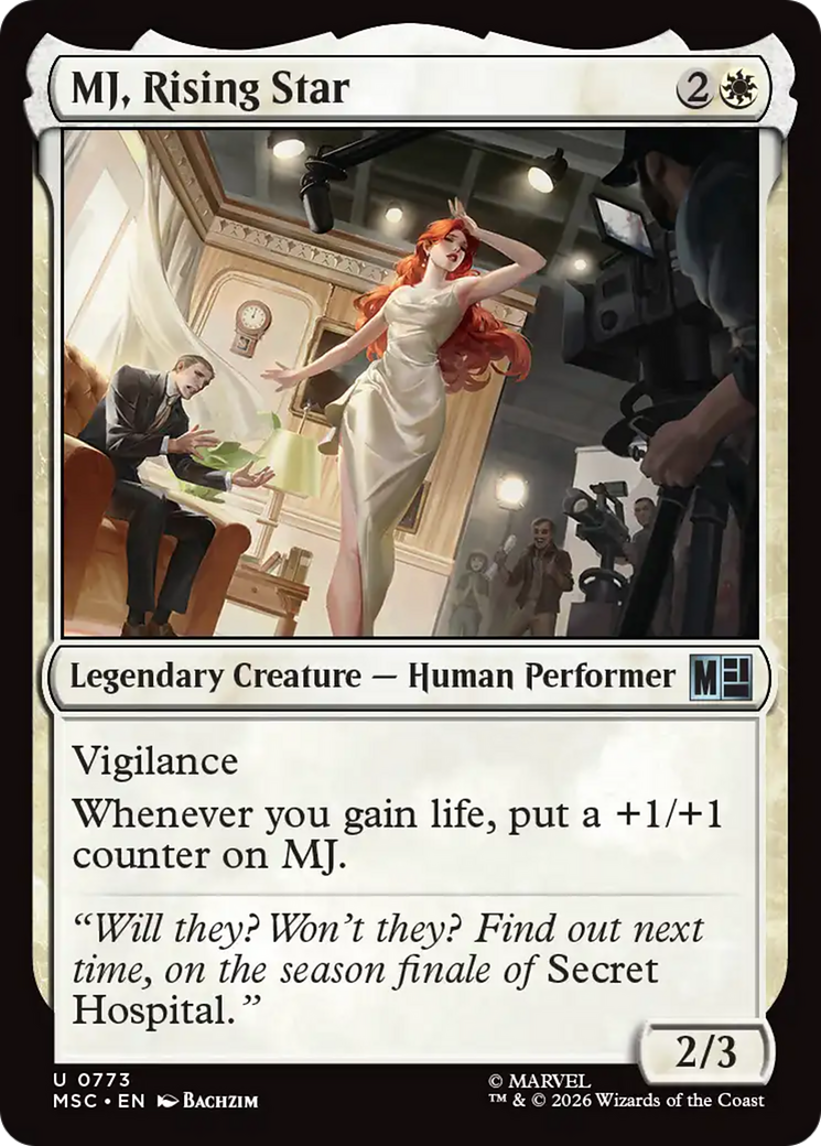 MJ, Rising Star [Marvel Super Heroes Commander] | Gate City Games LLC