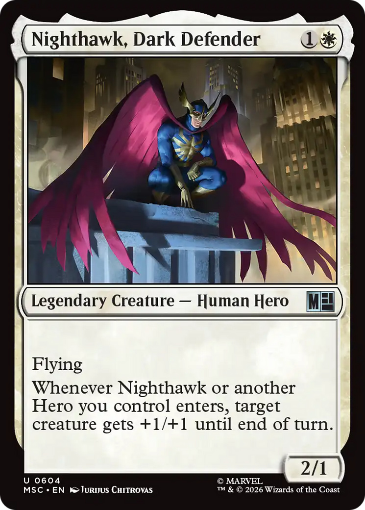 Nighthawk, Dark Defender [Marvel Super Heroes Commander] | Gate City Games LLC
