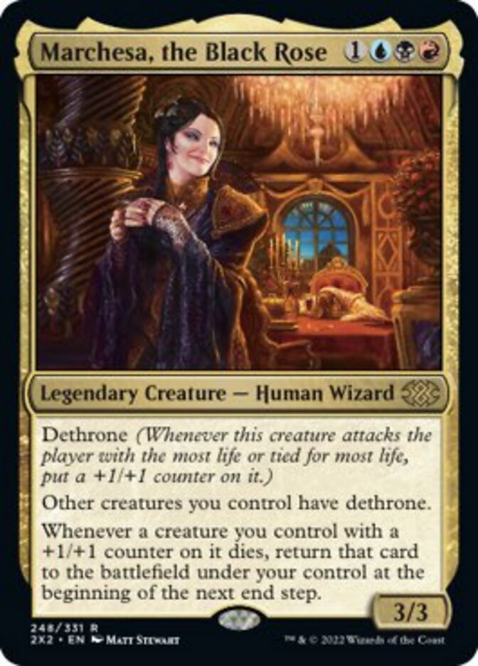 Marchesa, the Black Rose [Double Masters 2022] | Gate City Games LLC