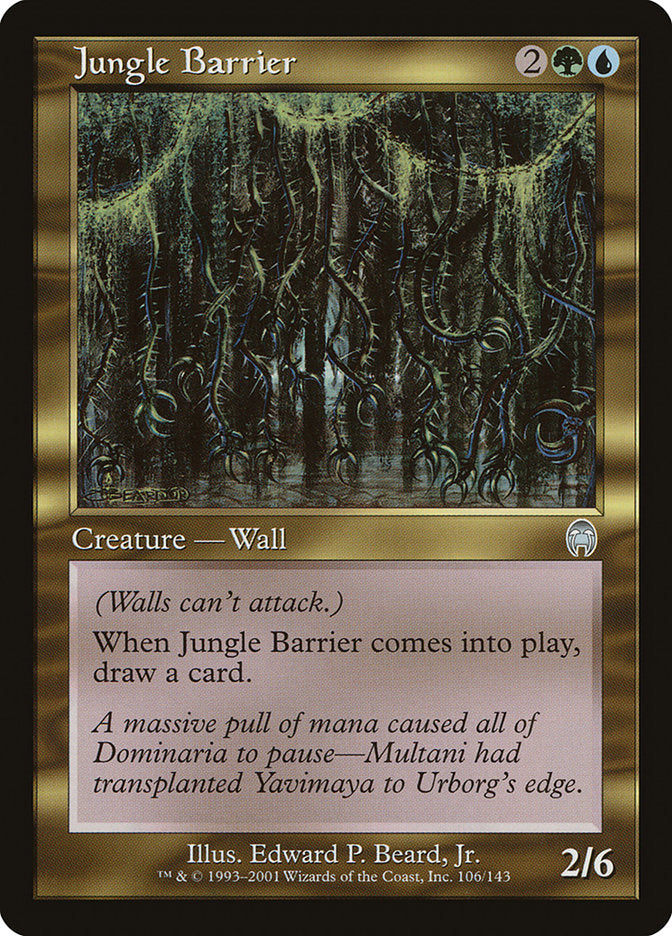 Jungle Barrier [Apocalypse] | Gate City Games LLC