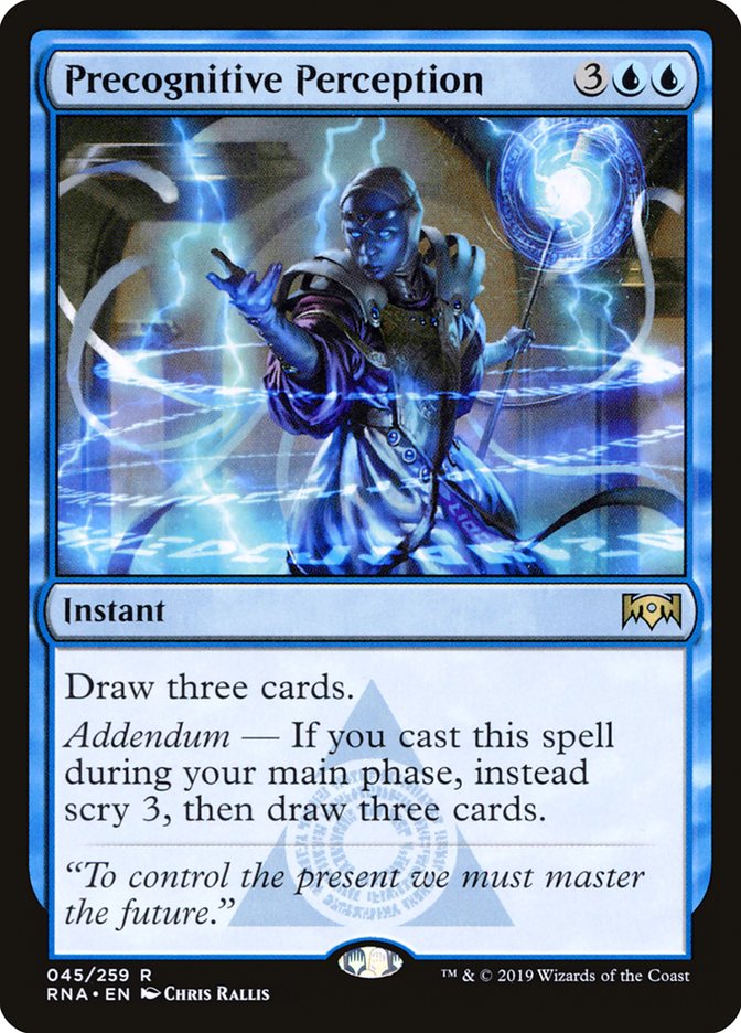 Precognitive Perception [Ravnica Allegiance] | Gate City Games LLC