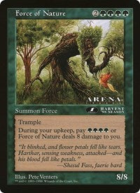 Force of Nature (Oversized) [Oversize Cards] | Gate City Games LLC