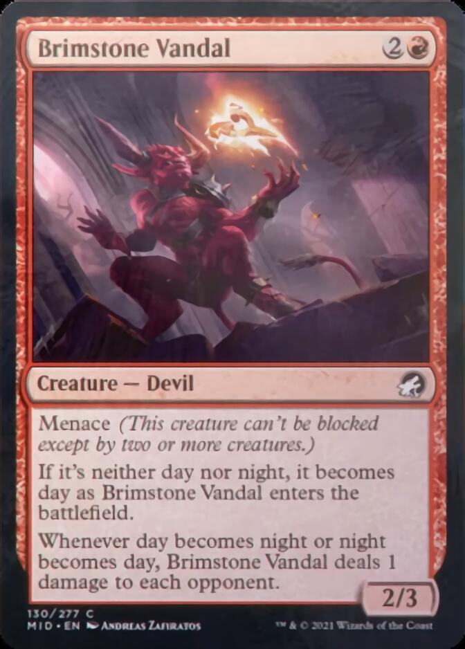 Brimstone Vandal [Innistrad: Midnight Hunt] | Gate City Games LLC