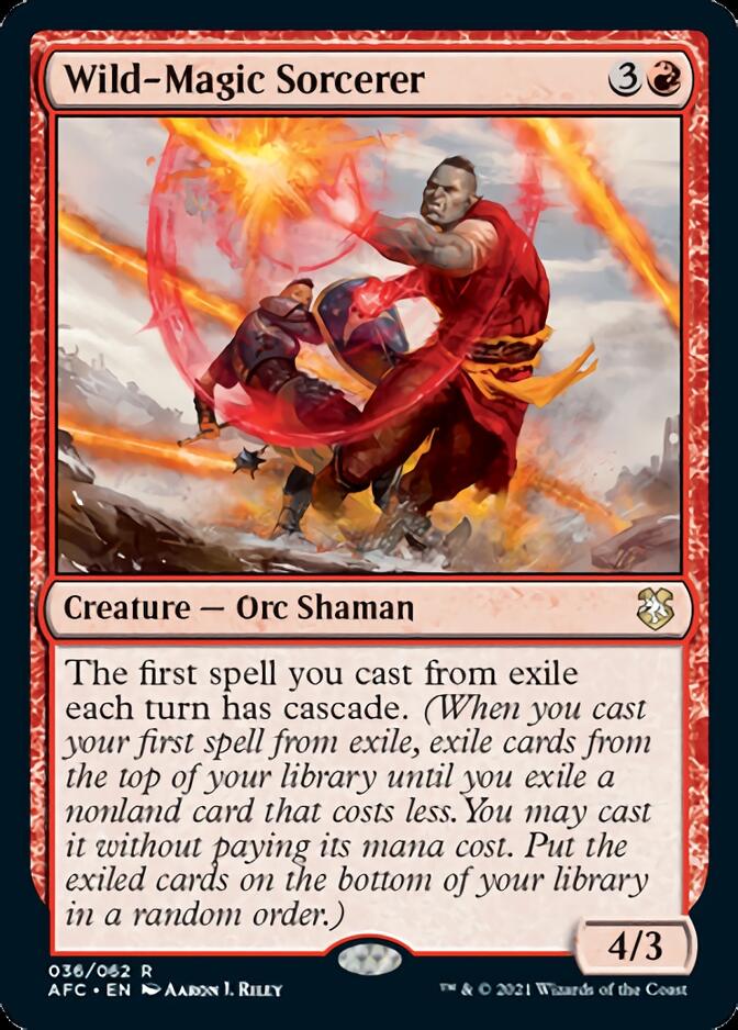 Wild-Magic Sorcerer [Dungeons & Dragons: Adventures in the Forgotten Realms Commander] | Gate City Games LLC