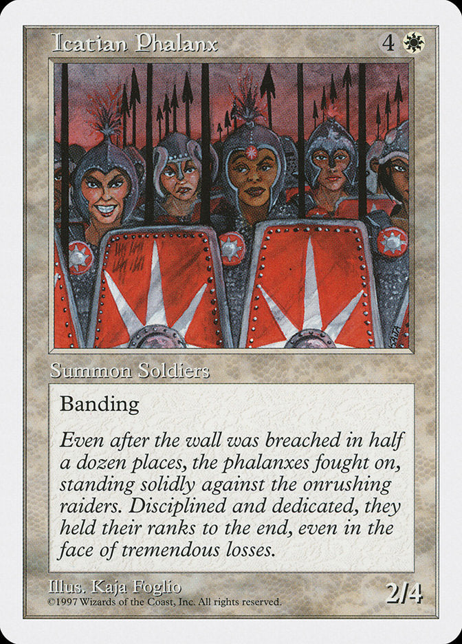 Icatian Phalanx [Fifth Edition] | Gate City Games LLC