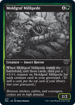 Moldgraf Millipede [Innistrad: Double Feature] | Gate City Games LLC